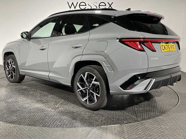 Hyundai TUCSON 1.6T Hybrid N Line 5dr Auto Grey