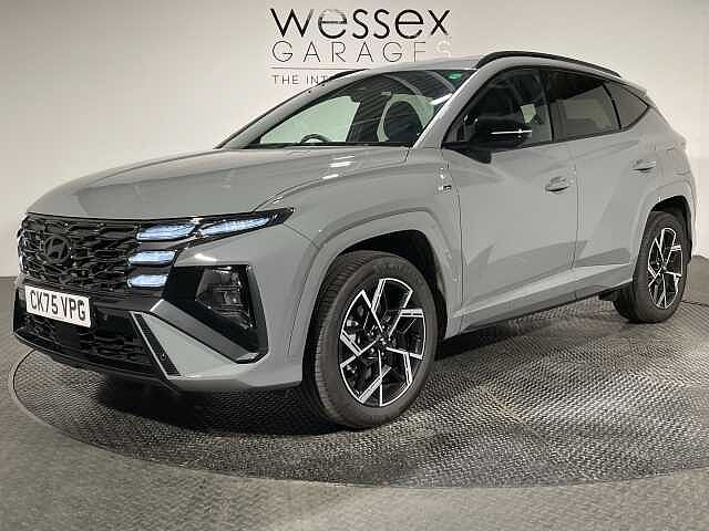 Hyundai TUCSON 1.6T Hybrid N Line 5dr Auto Grey