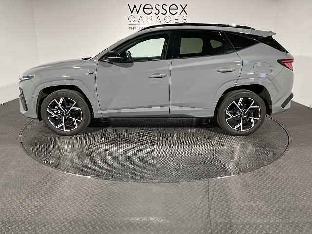 Hyundai TUCSON 1.6T Hybrid N Line 5dr Auto Grey