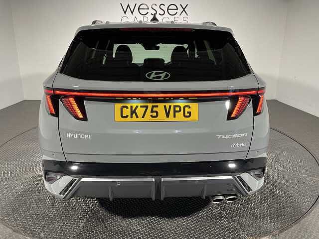 Hyundai TUCSON 1.6T Hybrid N Line 5dr Auto Grey