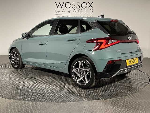 Hyundai I20 1.0T GDi 90 Tech Line 5dr DCT Green