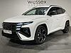 Hyundai TUCSON 1.6T Hybrid N Line 5dr Auto White